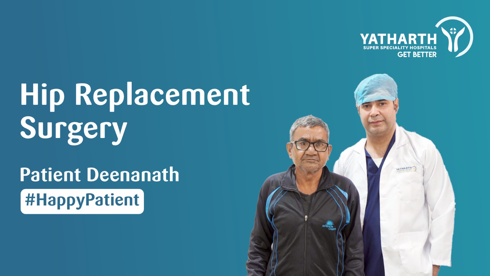 Happy Patient | Hip Replacement Surgery