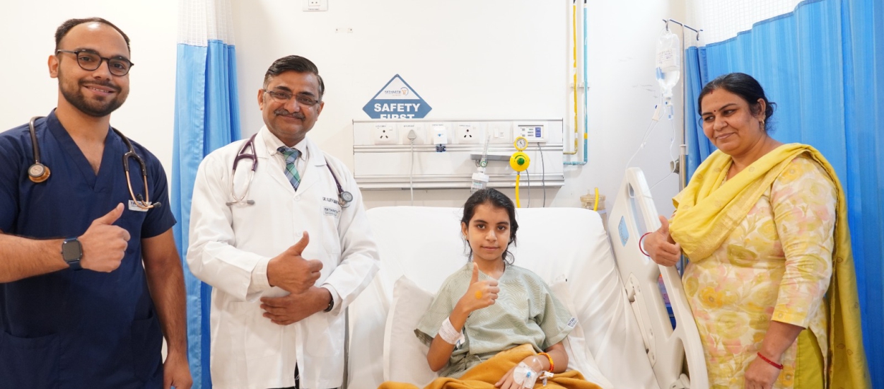 Successfully Saved the Life of 11-Year-Old Girl Suffering from Severe Breathlessness
