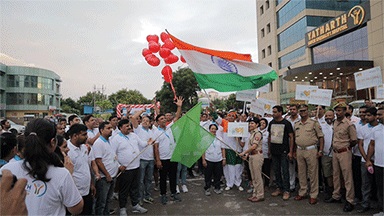 Walkathon organized on World Heart Day